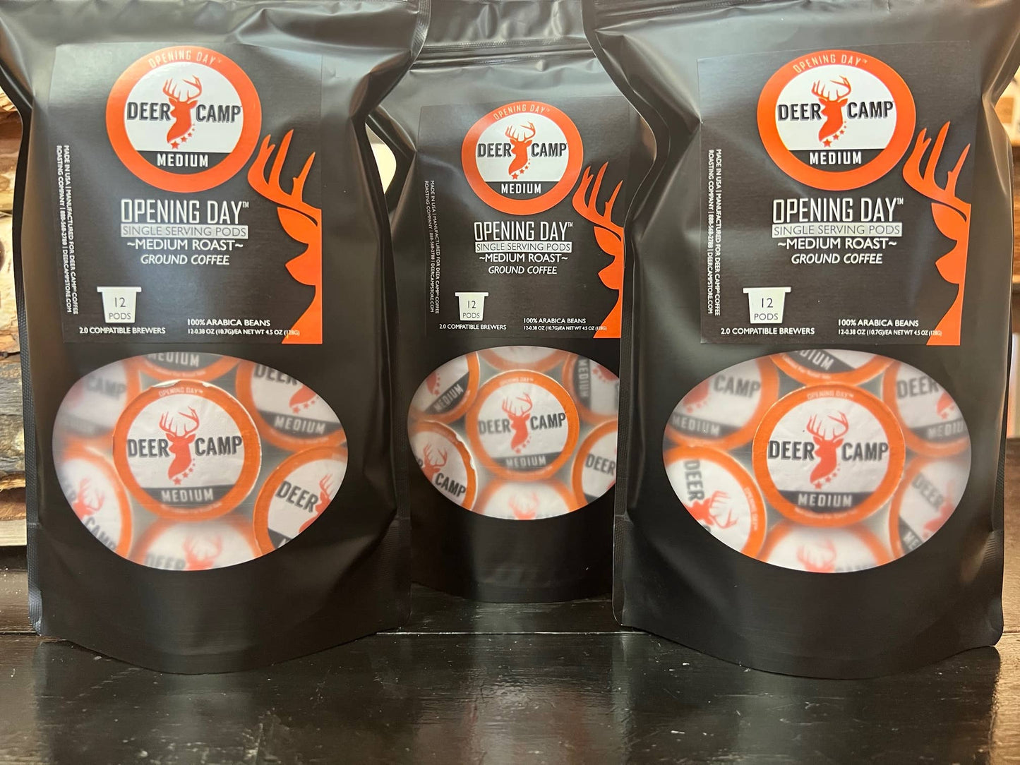 DEER CAMP® Coffee Opening Day™ Medium Roasted Coffee Pods