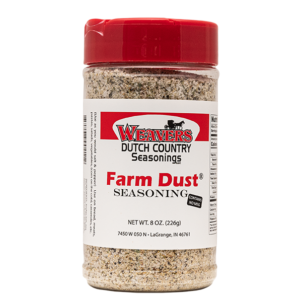 Farm Dust Seasoning: 8 oz. Bottles