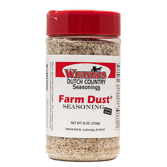 Farm Dust Seasoning: 8 oz. Bottles