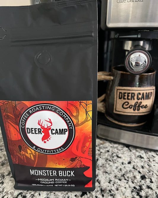 DEER CAMP® Coffee Monster Buck Medium Roast 1 lb. Ground