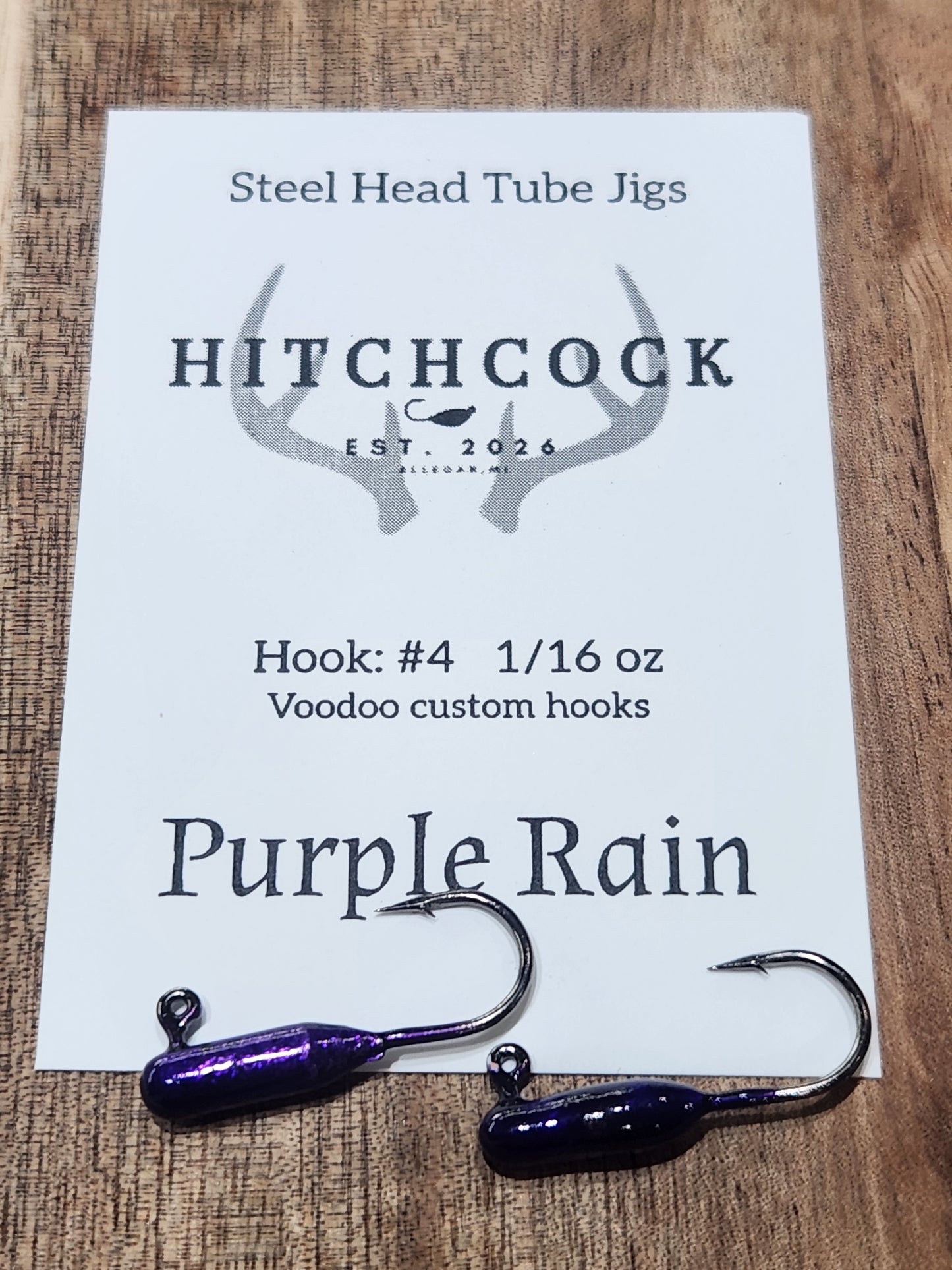 Steelhead Jig - Purple Rain