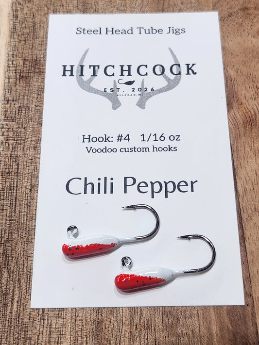 Steelhead Jig - Chili Pepper