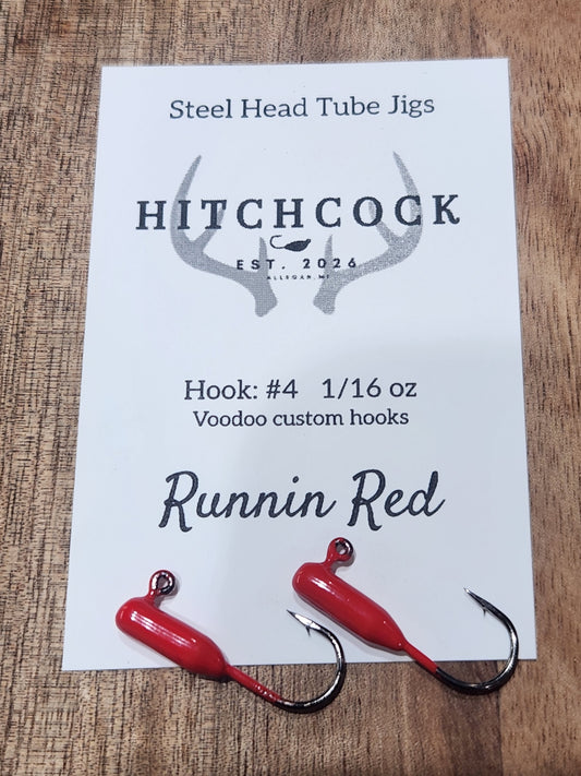 Steelhead Jig - Running Red